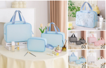 KIT 3 NECESSAIRE FOSCO HZB6123-3JT