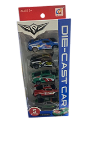 KIT 6 CARROS SIMULATIO 399-569K6