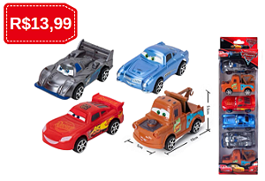 KIT CARROS CAIXA 6 UNID. 546-9K6