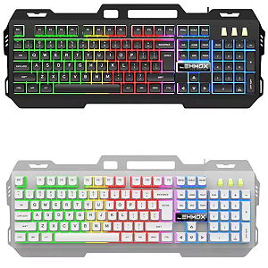 KIT TECLADO E MOUSE GAMER LEY-2077