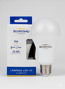 LAMPADA LED A60 15W LUZ FRIA 03157016