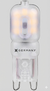 LAMPADA LED G9 BQ  GERMANY 2,5W 0322220