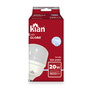 LAMPADA LED GLOBE 20W 10880 KIAN
