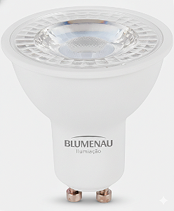 LAMPADA LED MR16 7W LUZ QUENTE 02071013