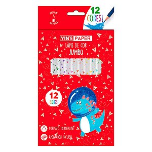 LAPIS DE COR JUMBO 12 CORES C/ APONTADOR YP7811