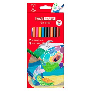 LAPIS DE COR SEXTAVADO 12 CORES YP7815