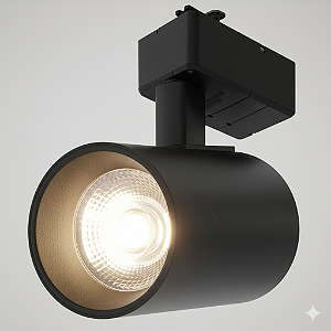 LED LLTT COB TRACK LIGTH 22W PRETO 83208