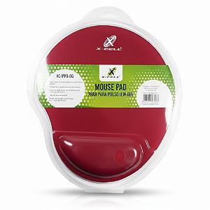 MOUSE PAD COM APOIO PARA PULSO XC-MPD-06