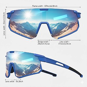 OCULOS DE SOL MASCULINO 6073-AZCL