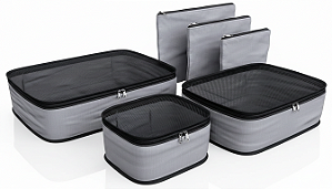 ORGANIZADOR PARA VIAGENS 6 PÇS EURO HOME ORG0716