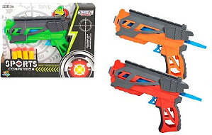 PISTOLA LANÇA PROJÉTEIS DARDOS TK-1044