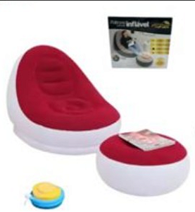 POLTRONA COM PUFF TC-741