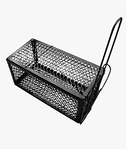 RATOEIRA TIPO GAIOLA PRETA  28,5X14.2X14.5CM BFH3303
