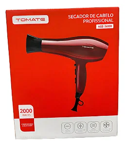 SECADOR DE CABELO PROFISSIONAL MSE-2600B