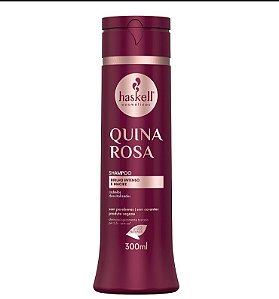 SHAMPOO QUINA ROSA 300ML HASKELL