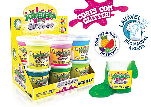 SLIME KIMELEKA C/ GLITTER 180G