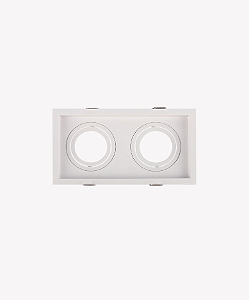 SPOT DUPLO EMBUTIDO RECUADO OPS 82406