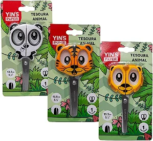 TESOURA ANIMAL 13CM SEM PONTA YP8250