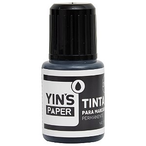 TINTA PARA MARCADOR PRETO PERMANENTE YP7689