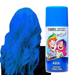 TINTA TEMPORÁRIA AZUL TUDO243
