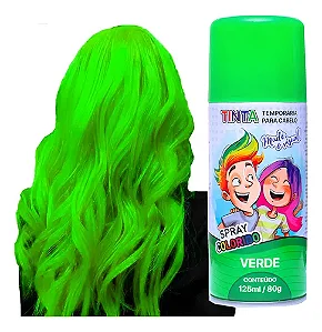 TINTA TEMPORÁRIA VERDE TUDO244