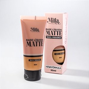 BASE LÍQUIDO MATTE MILLA MAKEUP GABI