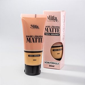 BASE LÍQUIDO MATTE MILLA MAKEUP MARIA
