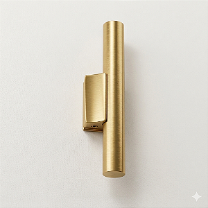 ARANDELA CILINDRO LUXO PLUS GOLD 2X6W EBAR80311