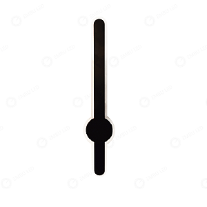 ARANDELA DE PAREDE TUBO PRETO 61295