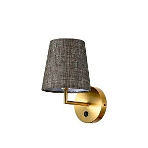 ARANDELA LED TERNURA CLÁSSICA PRETO 40W EBAR8918