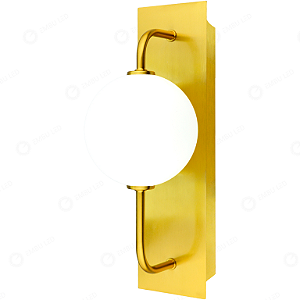 ARANDELA LÚMENOS 9W DOURADA EBAR80444