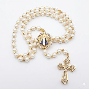 Terço Noivinha de nossa senhora aparecida AC078