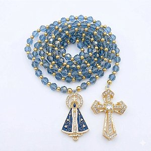 Terço Noivinha Nossa Senhora Aparecida AC166
