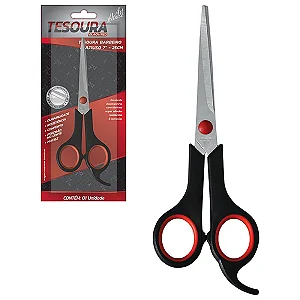 TESOURA BLACK RED 7'' IZ001