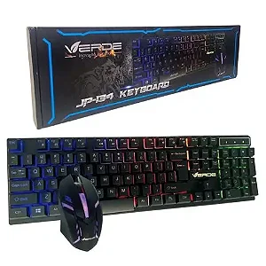 TECLADO GAMER COM MOUSE JP-134