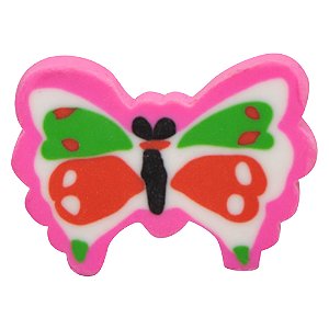 BORRACHA BORBOLETA SORTIDO YP8202