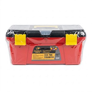 CAIXA PARA FERRAMENTAS 16'' PLASTICA AT-1297