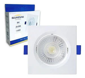 SPOT LED SLIM REDONDO 8W 11X11CM 80183004