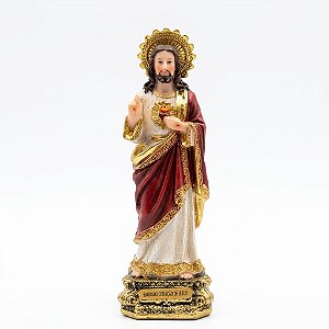 SAGRADO CORAÇÃO DE JESUS C/ DOURADO ALJ01B319GG-8.5