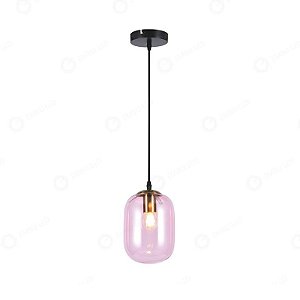 PENDENTE GLASS CHAMPAGNE ROSA EBPT61610