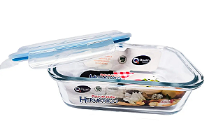 POTES HERMETICO COM TAMPA QH-0107