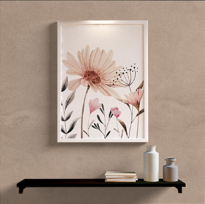 5070M-50T4CT - GRAVURA DECORATIVA APRESENTADA EM MOLDURA DE MADEIRA,, ACONDICIONADO EM CAIXAS