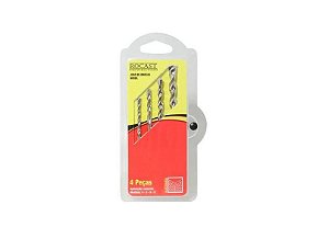 BROCAS DE VIDEA 4 PÇS 16,0054