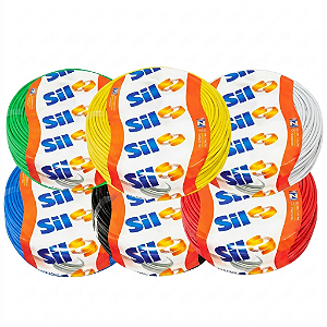 CABO FIO 4MM SIL AZUL
