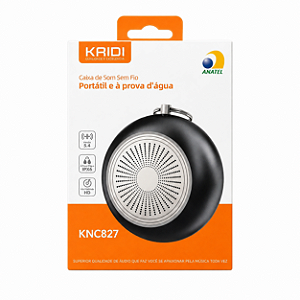 CAIXA DE SOM PORTÁTIL SEM FIO KAIDI KNC827