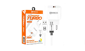 CARREGADOR HREBOS HS-351V 18W V8