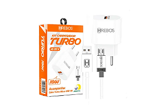 CARREGADOR HREBOS V8 18W HS-351 V
