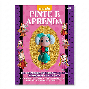 COLEÇÃO PINTE E APRENDA - BONEQUINHAS
