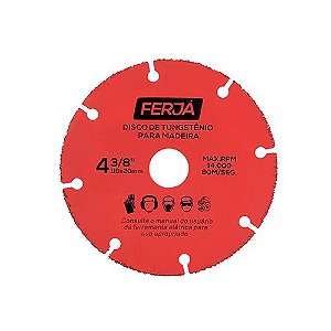 DISCO DE CORTE PARA MADEIRA 110MM BFH3412