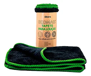 ECOMAIS TAPETE PARA LOUCAS VERDE